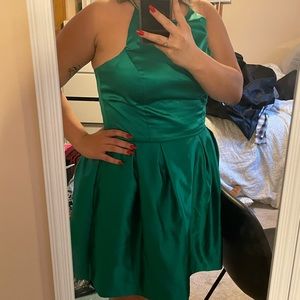 Emerald Sherri Hill Homecoming Dress